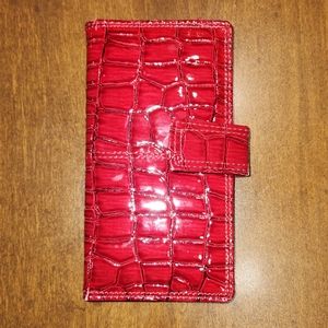 Red wallet slim